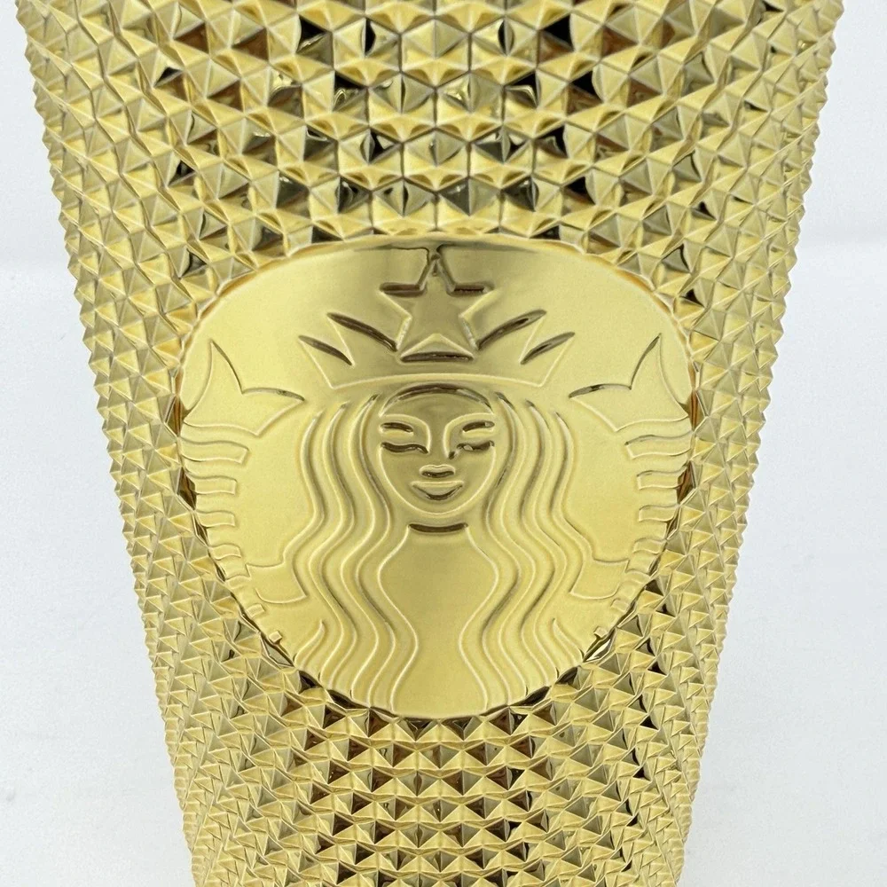 Starbucks Gold Studded Limited Edition Las Vegas Collection Venti 24oz Tumbler